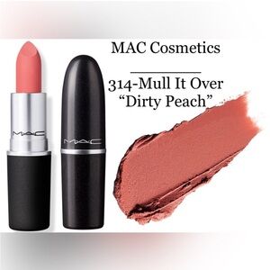 NEW 🔥 MAC “ MULL IT OVER “ POWDER KISS LIPSTICK 💄